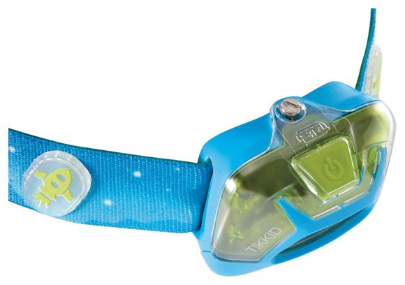 Linterna frontal azul Petzl Tikkid de 20 lúmenes para niños mayores de 3 años