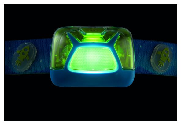 Petzl Tikkid 20 lumen blauwe hoofdlamp voor kinderen vanaf 3 jaar
