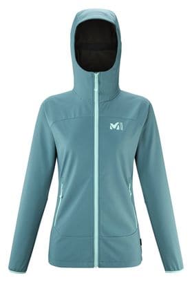 Giacca Millet Fusion Shield Softshell Donna Blu
