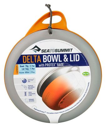 Sea To Summit Delta Bowl with Gray Lid