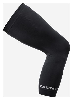 Castelli Pro Seamless 2 Leg Warmers/Knee Pads, Black