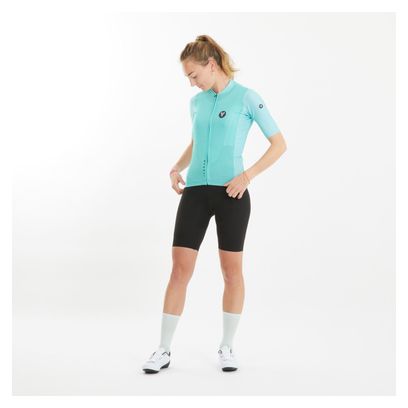 LeBram Izoard Women Short Sleeves Jersey Mint Green