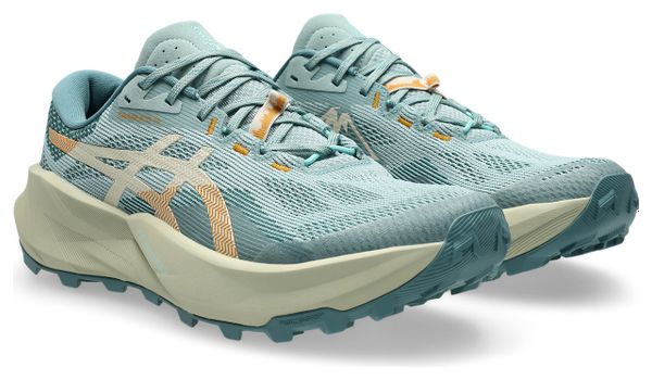 Asics Trabuco 14 Men's Trail Running Shoes - Blue/Orange
