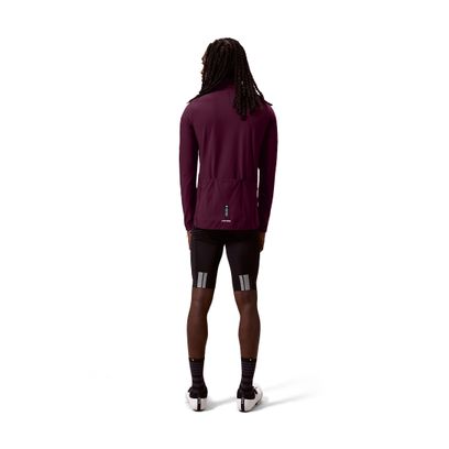 Endura AllTrack Race Roubaix paars herenfietsshirt met lange mouwen