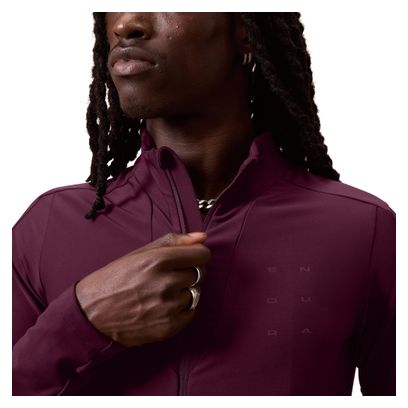 Endura AllTrack Race Roubaix paars herenfietsshirt met lange mouwen