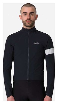 Veste imperméable Rapha Core Rain Jacket Noir/Blanc Homme