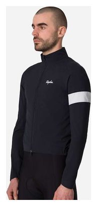 Veste imperméable Rapha Core Rain Jacket Noir/Blanc Homme