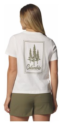 Columbia Women's Rolling Bend Graphic T-Shirt White