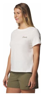Columbia Women's Rolling Bend Graphic T-Shirt White