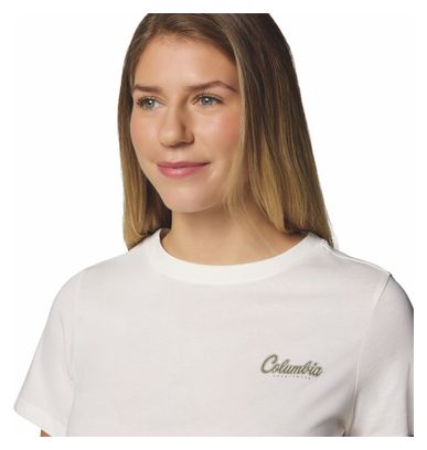 Columbia Women's Rolling Bend Graphic T-Shirt White