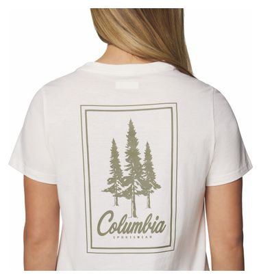Columbia Women's Rolling Bend Graphic T-Shirt White