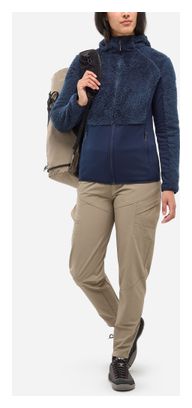 Pile Millet Chamonix Highloft Hoodie blu da donna