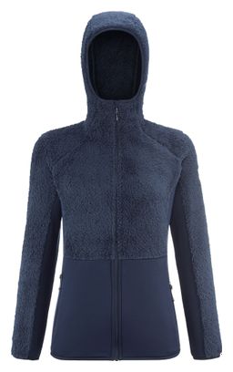 Pile Millet Chamonix Highloft Hoodie blu da donna