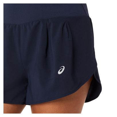 Asics Road 3,5 inch korte broek voor dames, blauw