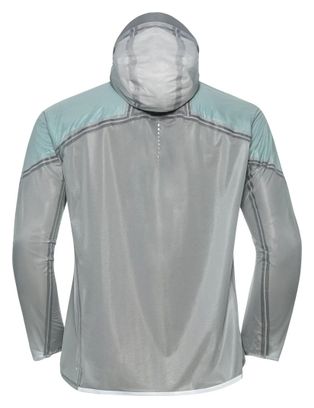 Odlo Dual Dry Waterproof Jacket Women's Grey Blue