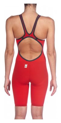 ARENA Powerskin Carbon Air² 2 Femme - Red - Dos Ouvert -  Combinaison Natation