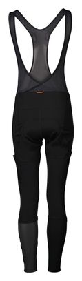 Poc Women's Thermal Cargo Bib Shorts Uranium Black