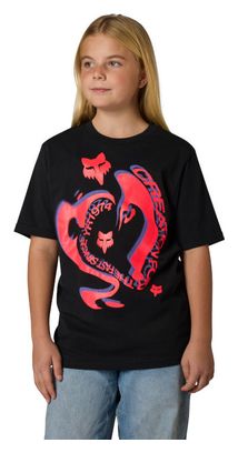 Camiseta Fox Vision negra para niño