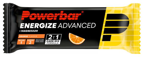 Barre énergétique Powerbar Energize Advanced Orange - 55g