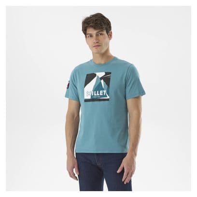 T-Shirt Manches Courtes Millet Heritage Bleu