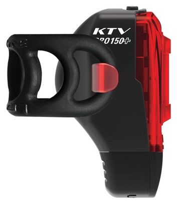 Lezyne KTV Drive Pro+ Rücklicht Schwarz