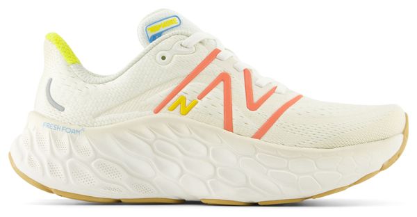 Chaussures de Running New Balance Fresh Foam X More v4 Blanc Femme