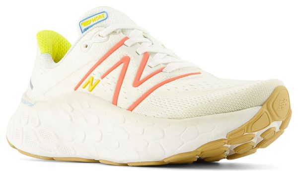 New Balance Fresh Foam X More v4 White Women's Running Shoes