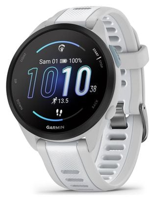 Montre de Sport Garmin Forerunner 165 Music Gris Mist Blanc Whitestone