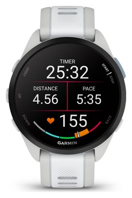 Garmin Forerunner 165 Music Grey Mist White Whitestone Sporthorloge