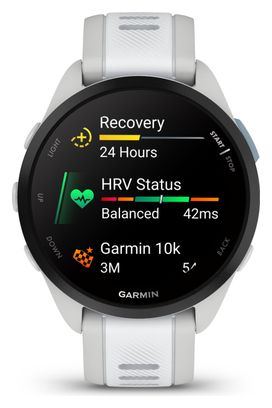 Montre de Sport Garmin Forerunner 165 Music Gris Mist Blanc Whitestone