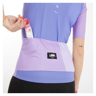 LeBram Izoard Women Short Sleeves Jersey Lila Purple