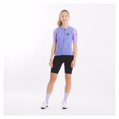 LeBram Izoard Women Short Sleeves Jersey Lila Purple