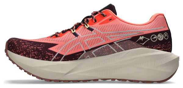 Zapatillas de running Asics Blazeblast coral/rojo para hombre