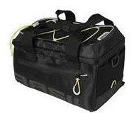 Basil Miles Trunkbag - Sac à bagages noirs sportifs pour fonds sportifs - 7L - Lime noire