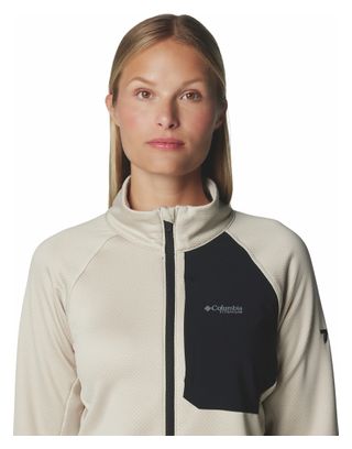 Columbia Triple Canyon Grid Full Zip Polare Beige