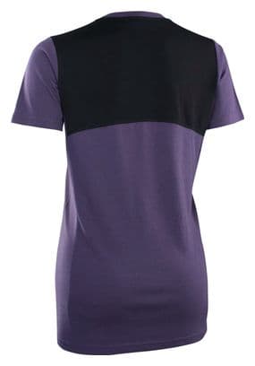 Maglia a maniche corte MTB ION da donna Purple