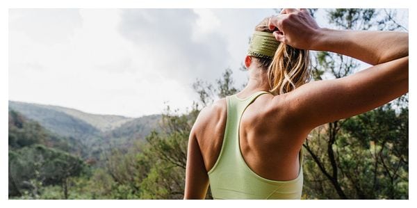 Compressport Bandeau HEADBAND ON/OFF Vert O/S