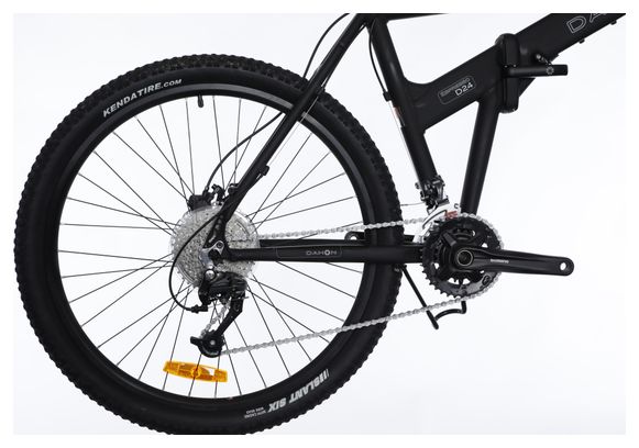 Vélo Pliant Dahon Espresso D24 Shimano Alivio/Acera 9V 26'' Noir mat 2021 - Produit Reconditionné