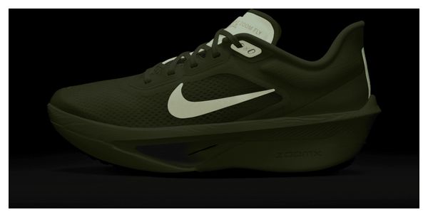 Chaussures Running Nike Zoom Fly 6 Vert/Blanc Femme