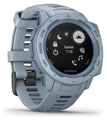 Garmin Instinct Blue Ecume GPS-Uhr