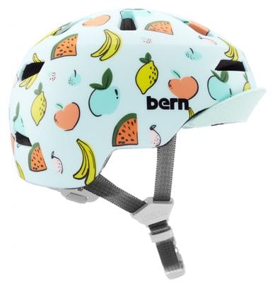 Bern Nino 2.0 Child&#39;s Helmet Mat Fun Fruits