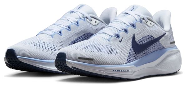 Nike Pegasus 41 Laufschuhe Weiß/Blau Damen