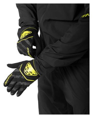 Dynafit Trail Reflective Gloves Black/Yellow