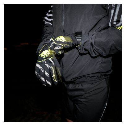 Dynafit Trail Reflective Gloves Black/Yellow