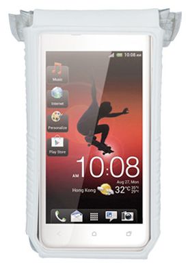 TOPEAK DRYBAG para smartphone Para pantallas de 3 y 4'' Blanco
