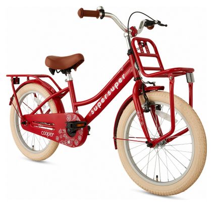 Vélo enfant SuperSuper Cooper - 18 pouces - Rouge