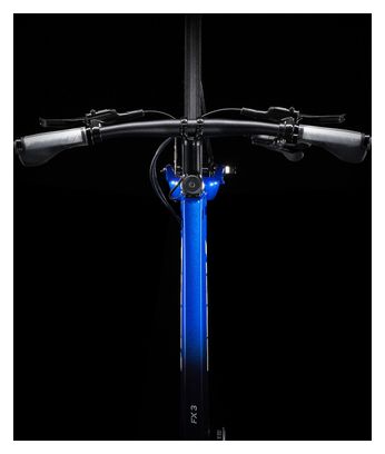 Vélo Fitness Trek FX 3 Disc Stagger Shimano Deore 10V 700 mm Bleu 2023
