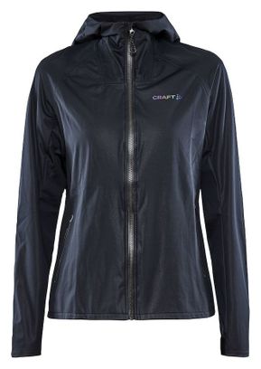 Chaqueta impermeable Craft Pro Hydro Negra Mujer