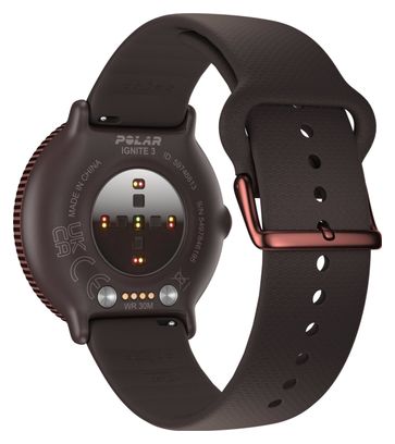 Polar Ignite 3 GPS horloge Bruin Koper