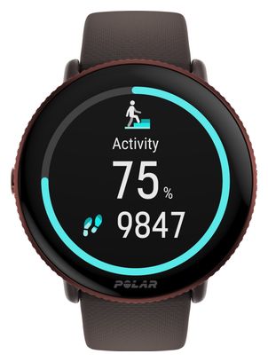 Polar Ignite 3 GPS horloge Bruin Koper